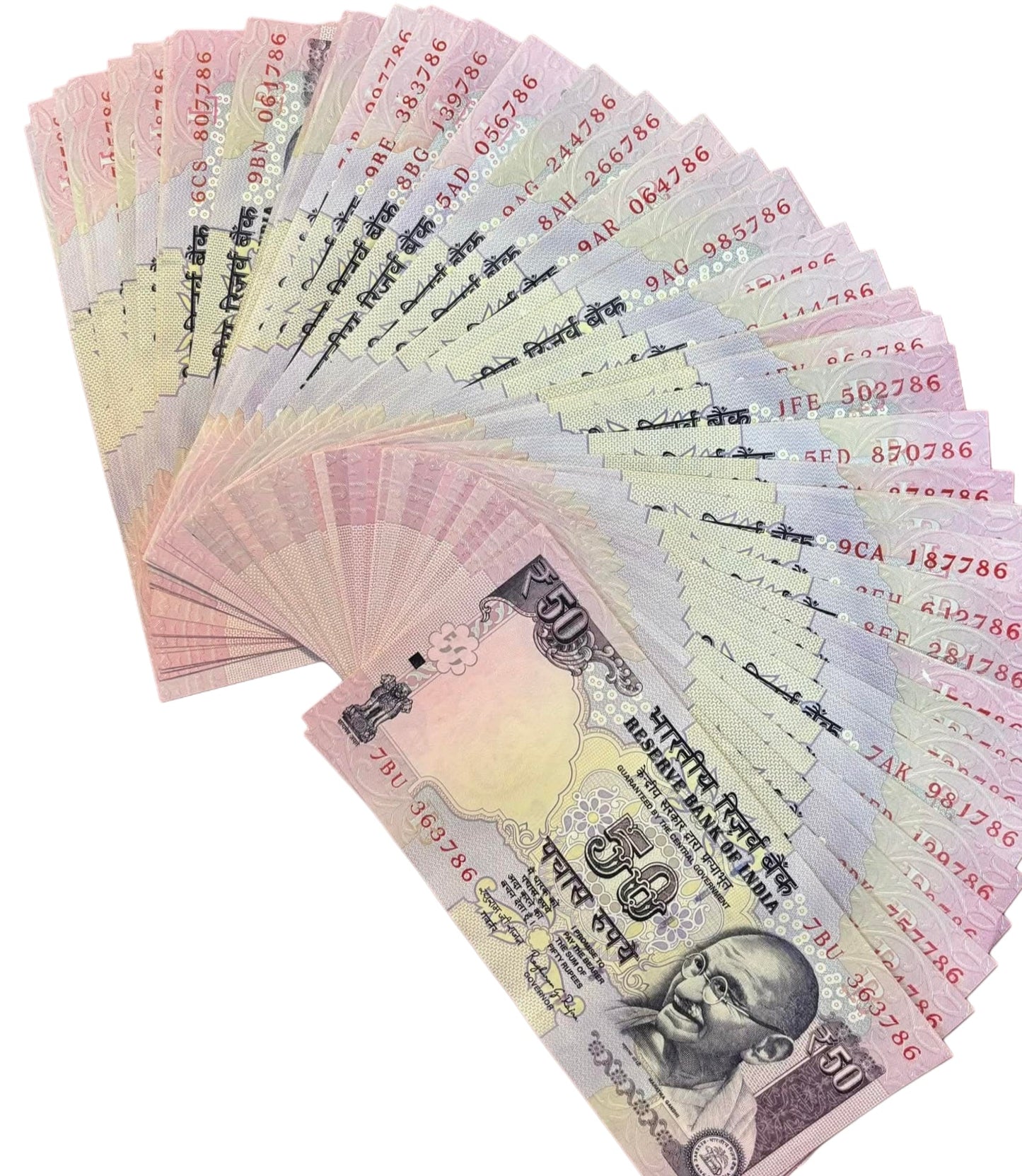 Rs 50 Old Issue 100 Notes Collection | All Ending 786 | Governor Raghuram Rajan & D. Subbarao |