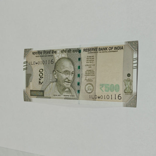 Rs 500 Birthday Note 010116 january 1  year 2016 exrtremely rare