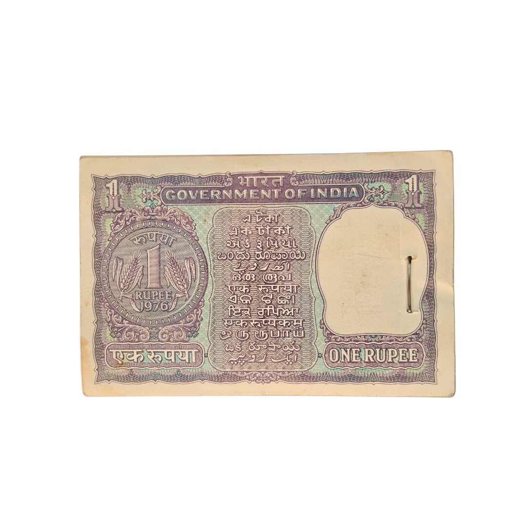 Rs1 big coin Sirial bundle 100 note 346801old rare governor