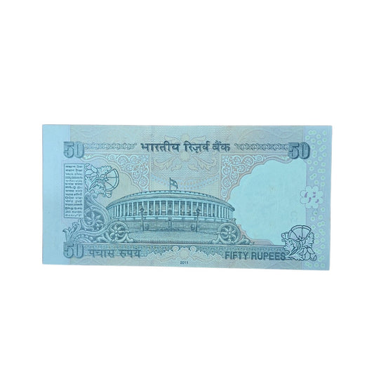Rs 50 note old denomination extrmly rare governor Bimal Jalan 786786 gem unc condition rare
