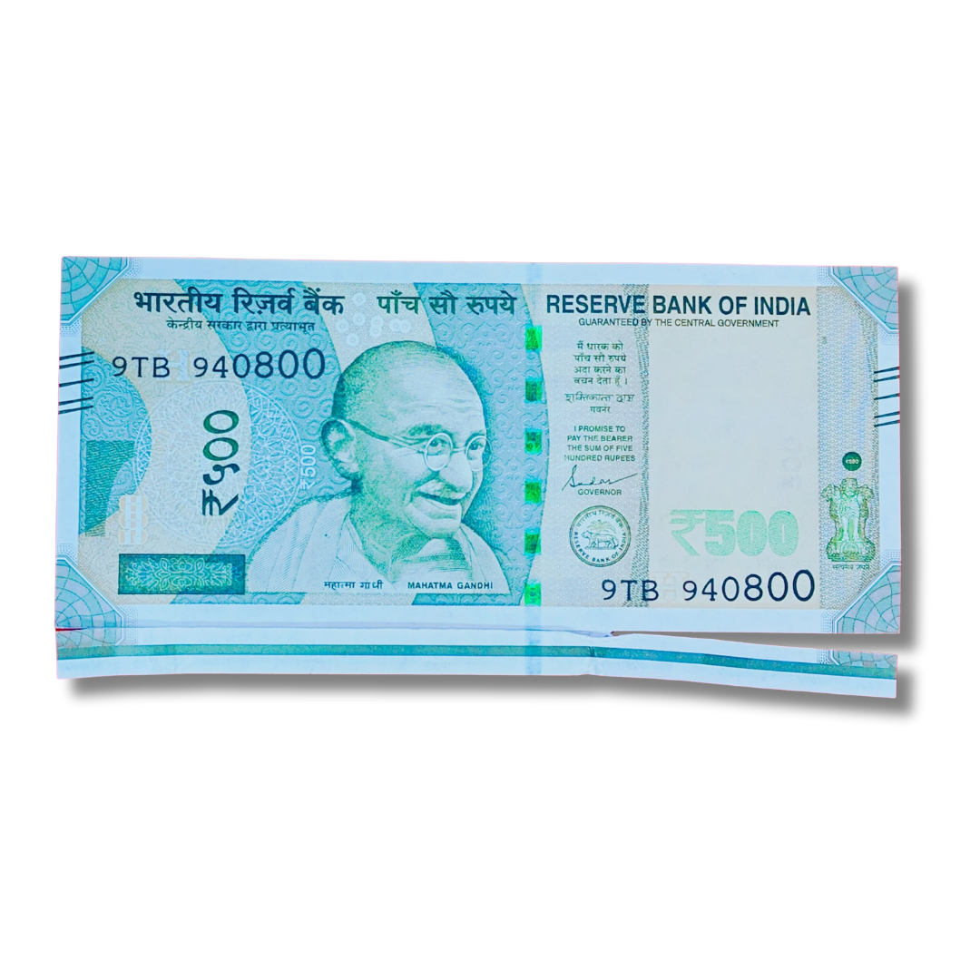 Rs 500 extra paper  error 940800 number