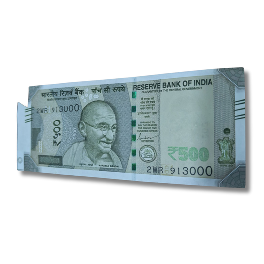 Rs 500 extra paper error 913000 unc condition