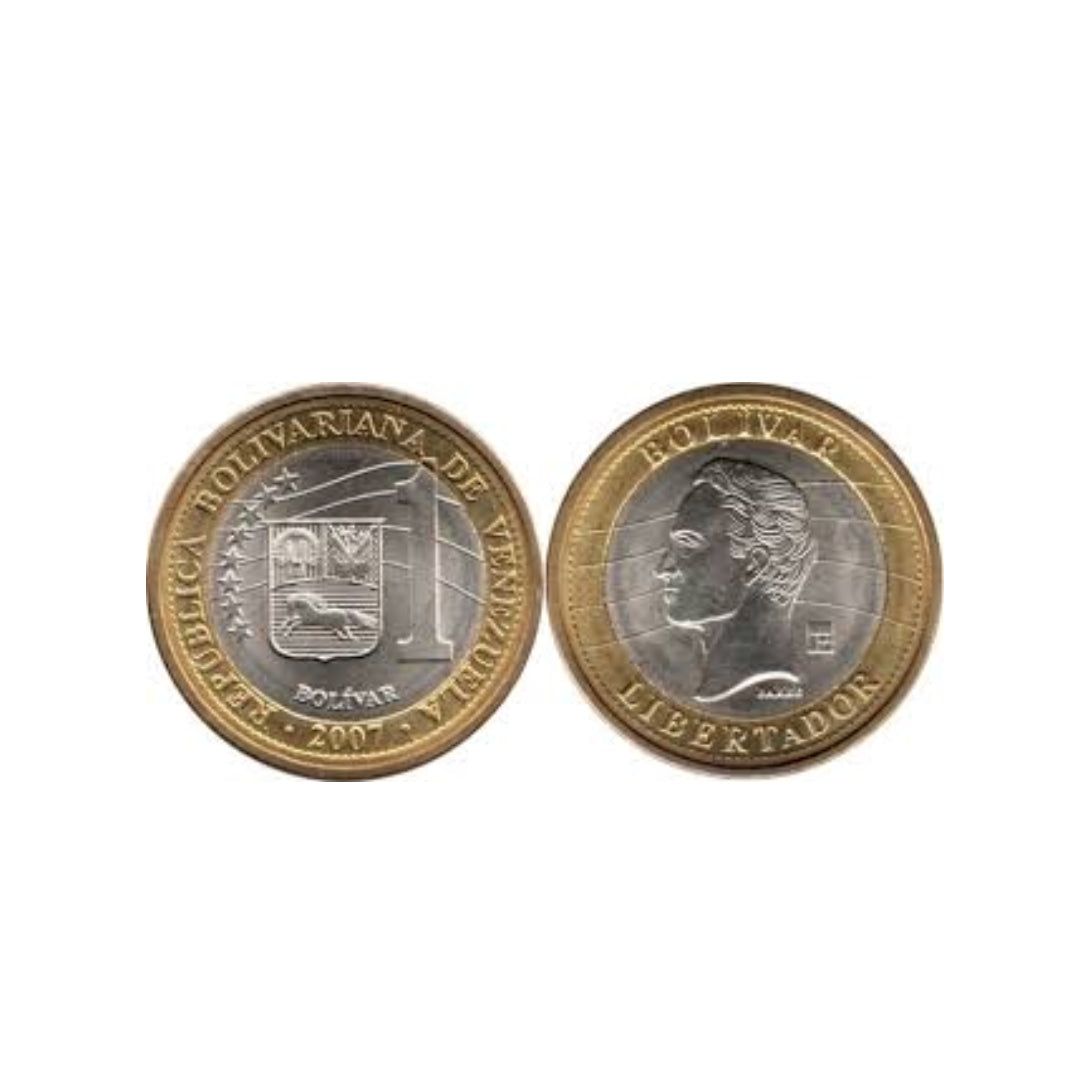 1 Bolivar venezuela coin