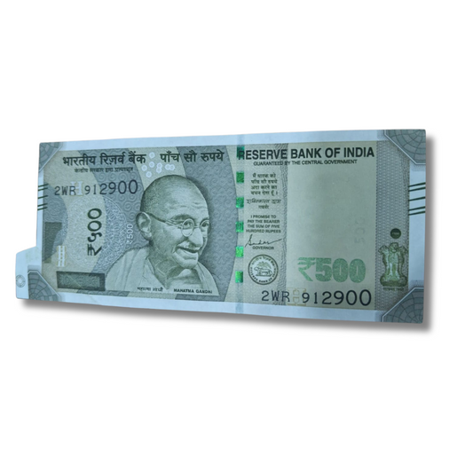 Rs 500 new 912900 extra paper left hand side governor shaktikant das unc condition