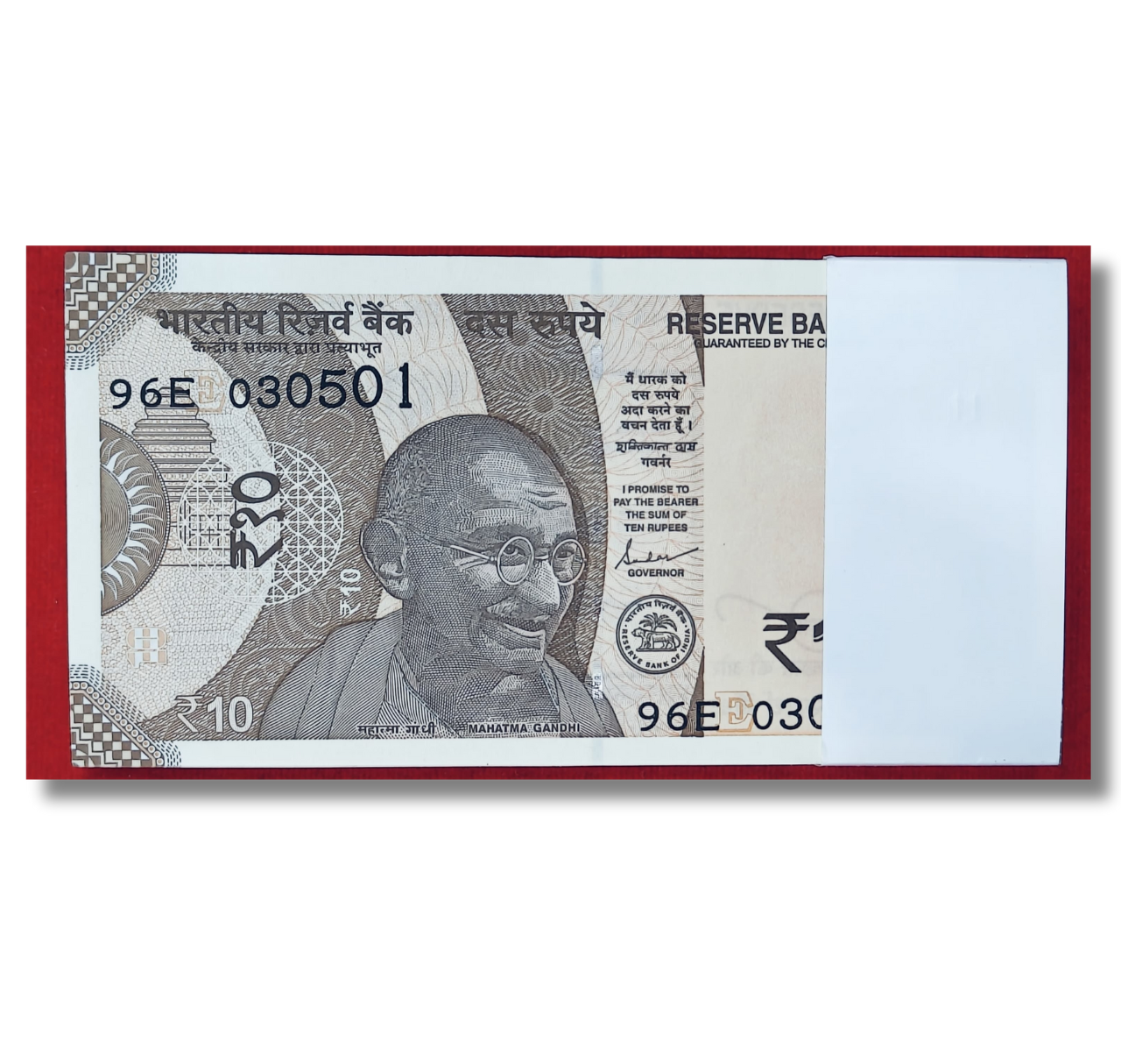 Rupee 10 serial birthday packet 03.05.01 May 3 Unc  condition