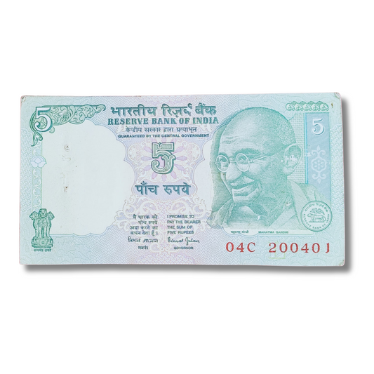 Rs 5 tractor pkt birthday and anniversary date 20 .04. 01 Gem unc condition