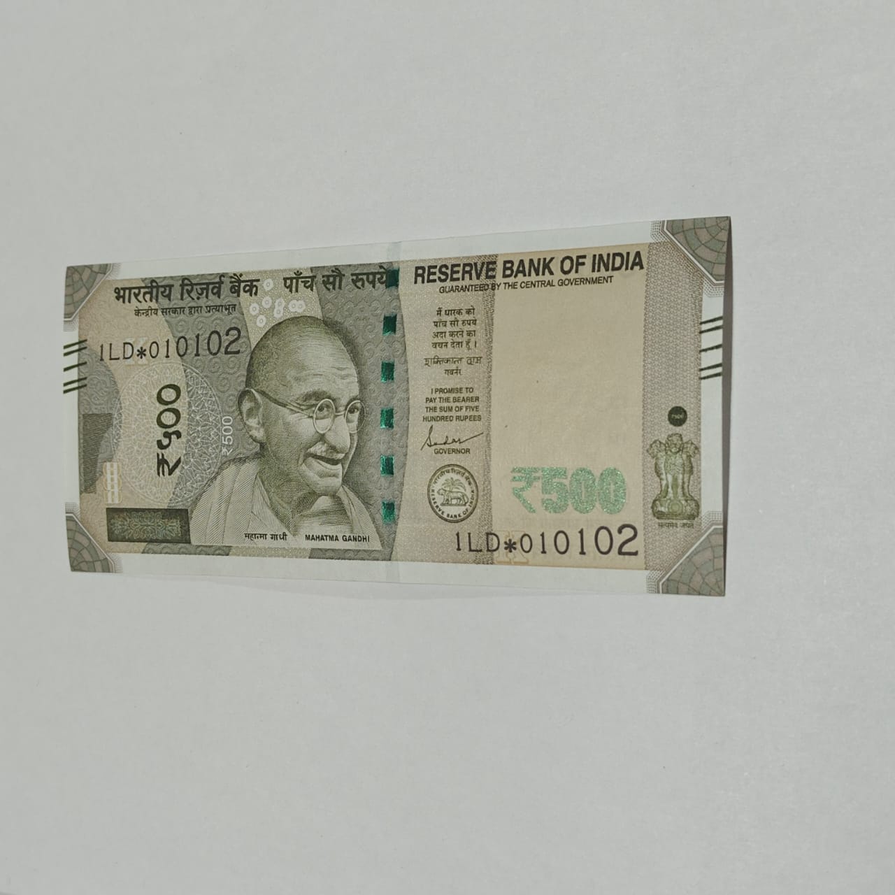 Rs 500 Birthday Note 010102 january 1 year 2002 exrtremely rare